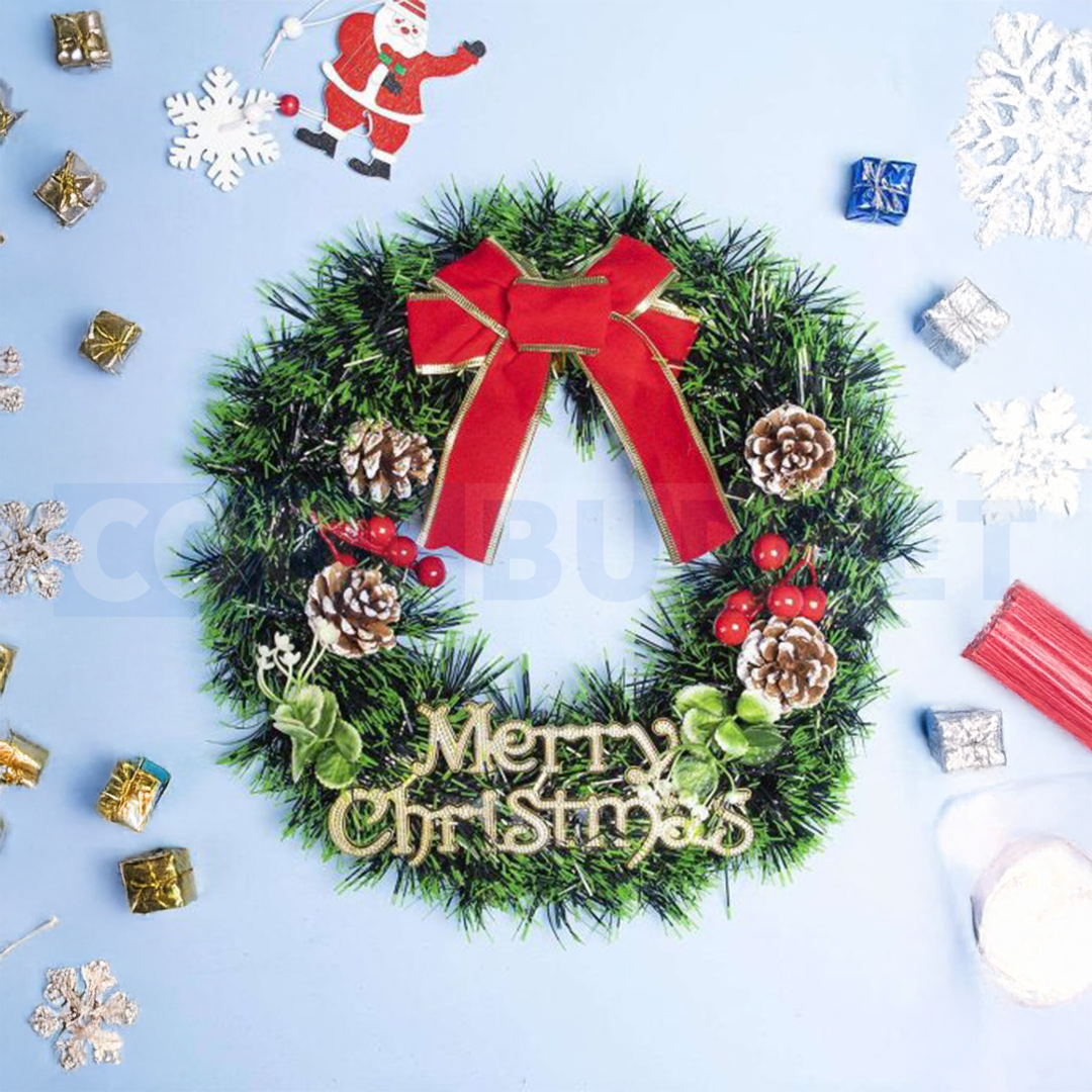 Vibrant Garland for Christmas Decor – 1 pcs