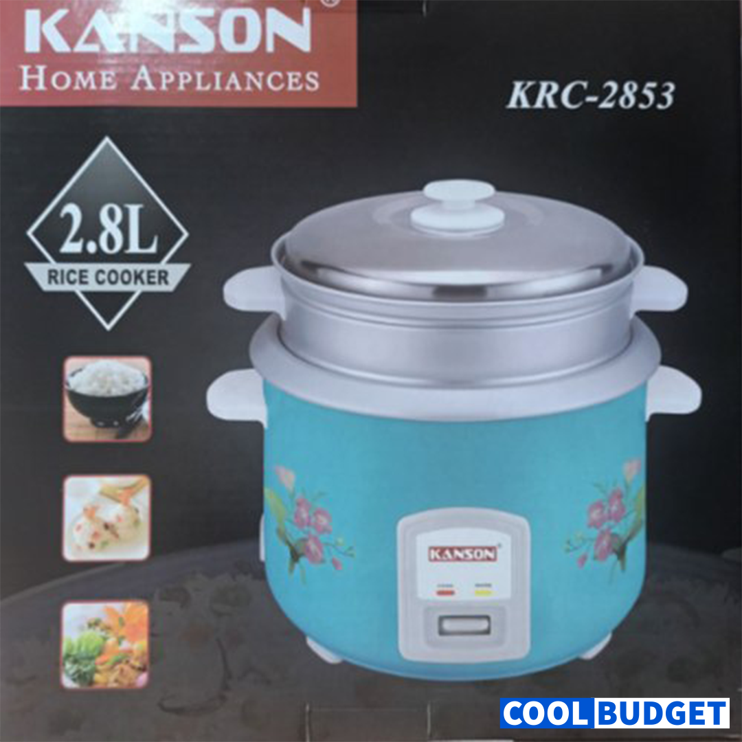Kanson 2.8L Rice Cooker – Durable, Versatile & Easy to Use