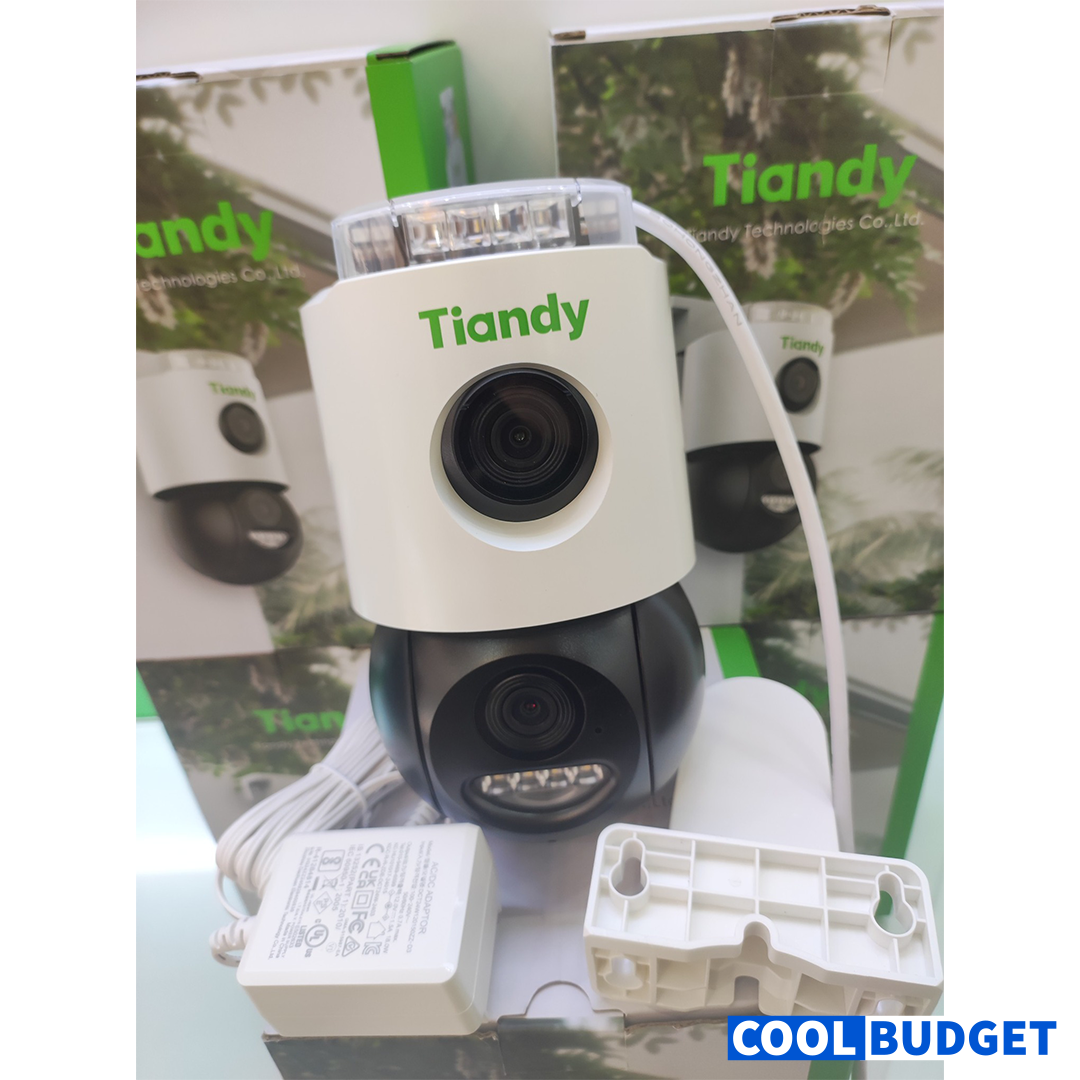Tiandy WiFi 6MP PTZ Outdoor Night Vision Color Camera