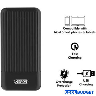 ASPOR 10000mAh Power Bank