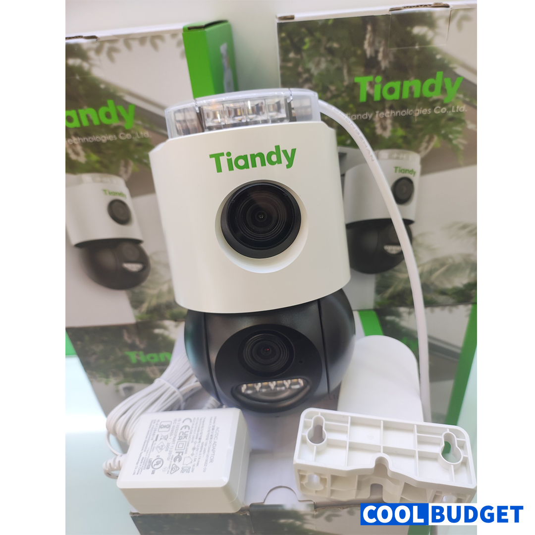 Tiandy 6MP 4G SIM Card PTZ Outdoor Night Vision Color Camera