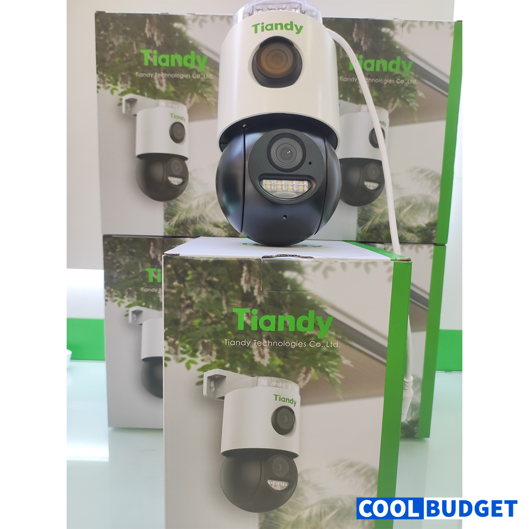 Tiandy WiFi 6MP PTZ Outdoor Night Vision Color Camera