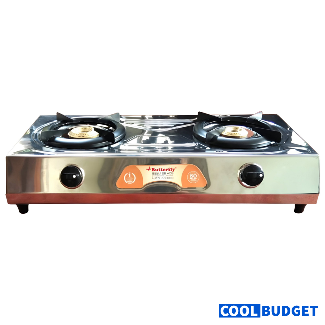 Butterfly Gas Cooker 2 Burner – Premium Quality, Budget-Friendly