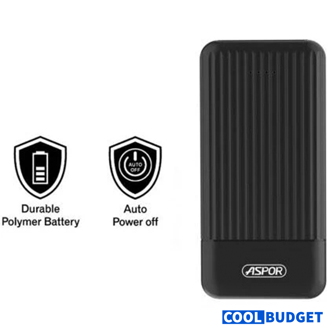 ASPOR 10000mAh Power Bank