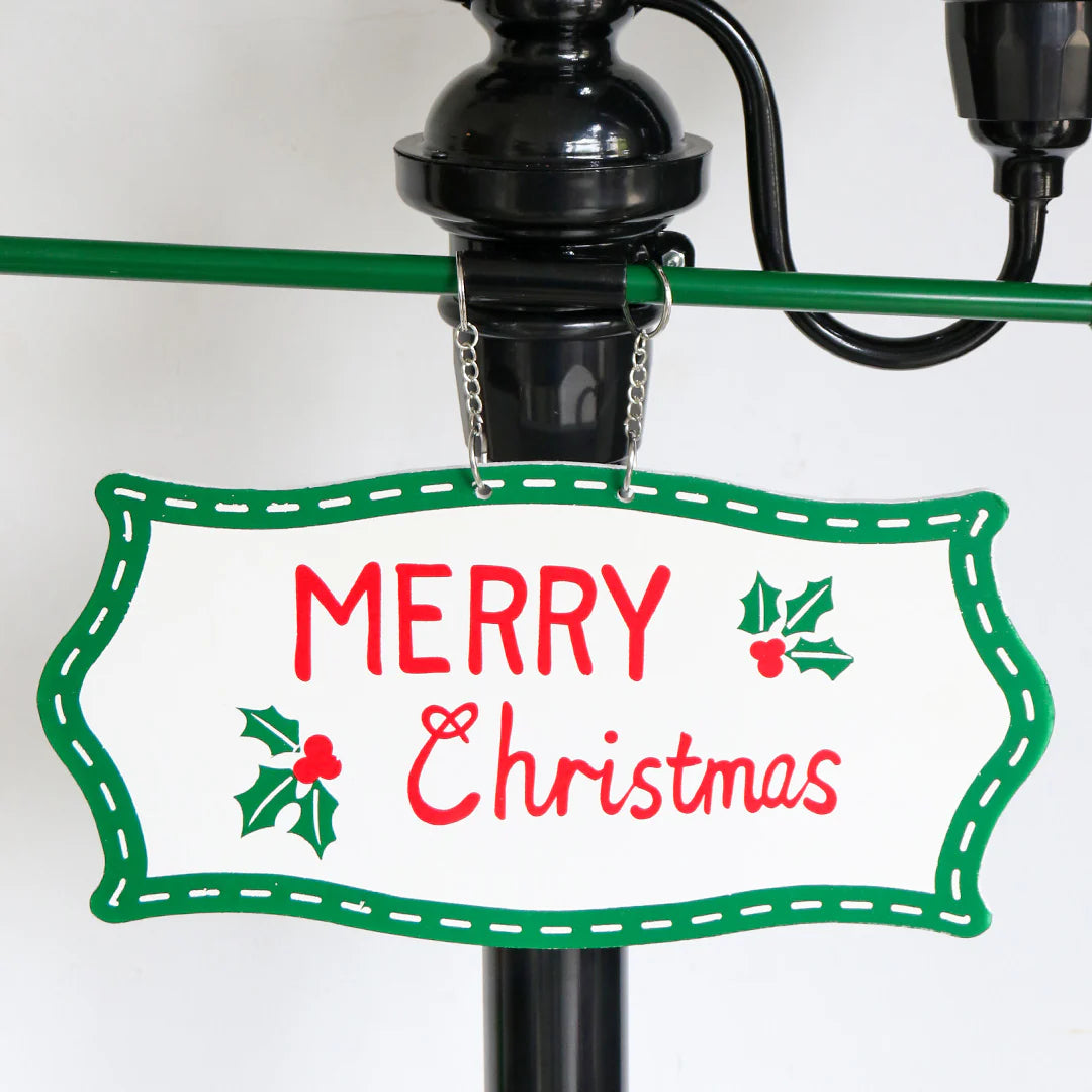 Double lamp post- 200cm LED015