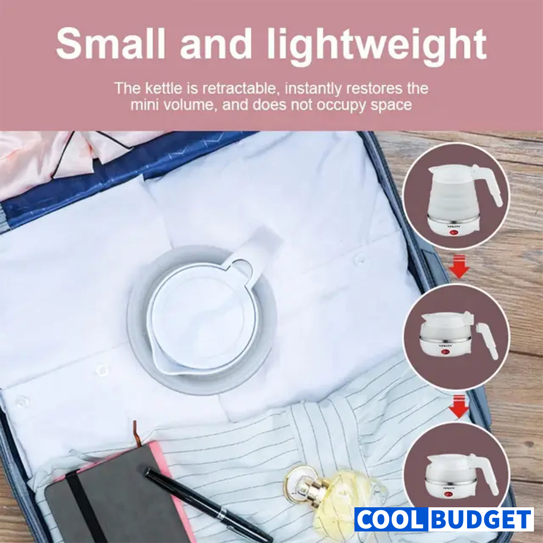 Sokany Travel Folding Kettle SK‑614 — Compact, Powerful, and Travel‑Ready