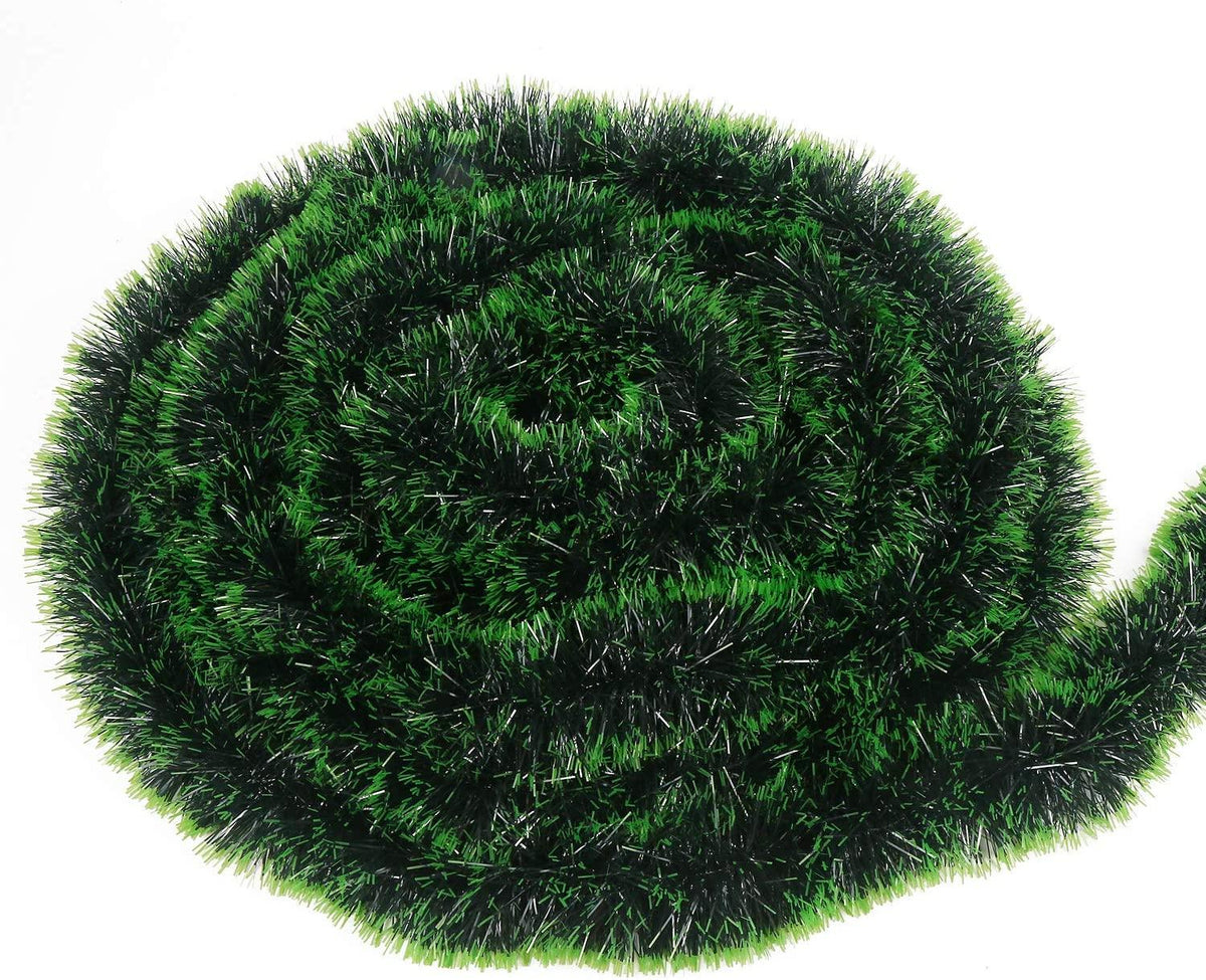 ๐
(1 Pc) Green Christmas Foil Tinsel Garland - 3