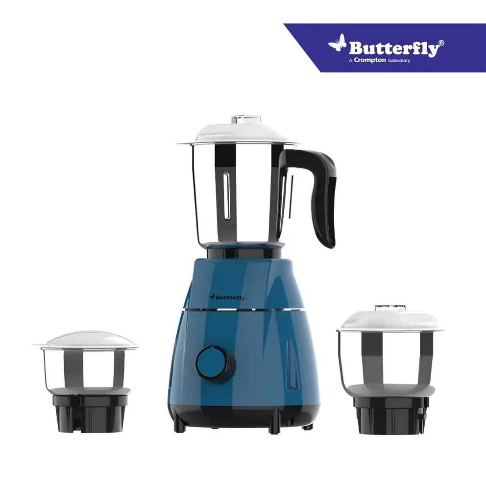 INSTA 550W බටර්ෆ්ලයි මික්සර් ග්රයින්ඩර් 3 භාජන