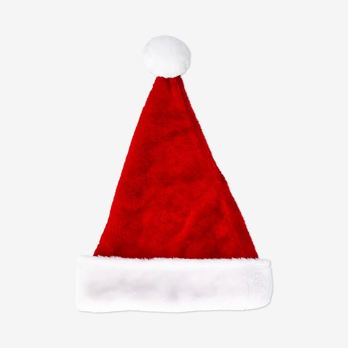 1pcs Red Velvet Santa Claus Christmas Hat – Festive Holiday Accessory