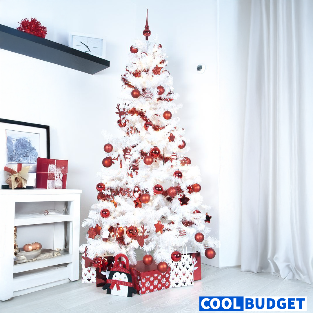 Christmas Tree (Green / White) | 3 - 8 Ft