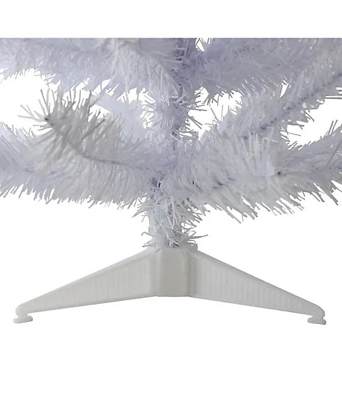 White Christmas Tree 3 ft Plastic stand