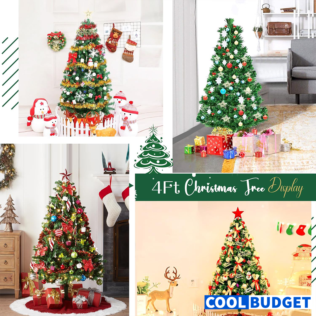 Christmas Tree (Green / White) | 3 - 8 Ft