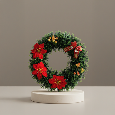 Vibrant Garland for Christmas Decor – 1 pcs