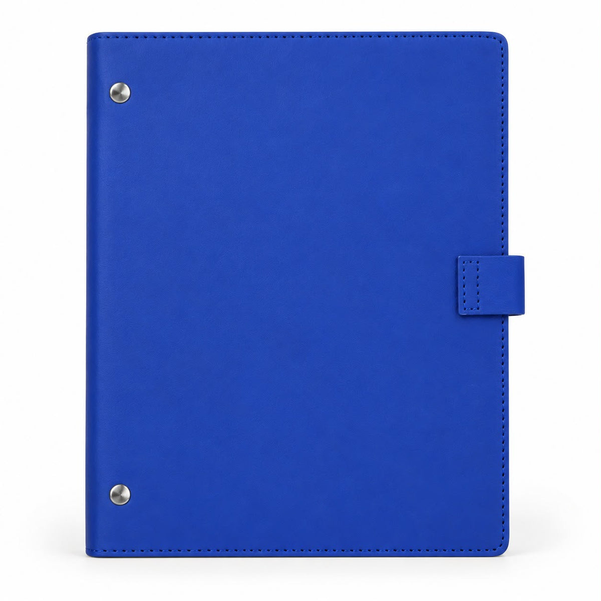 Executive 6-Ring Leather Binder Back Cover with Corner Rivets