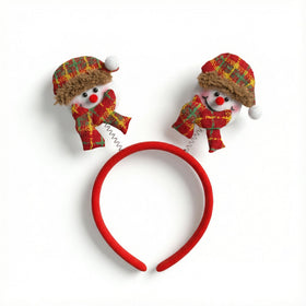 Festive Snowman Christmas Headband - 1