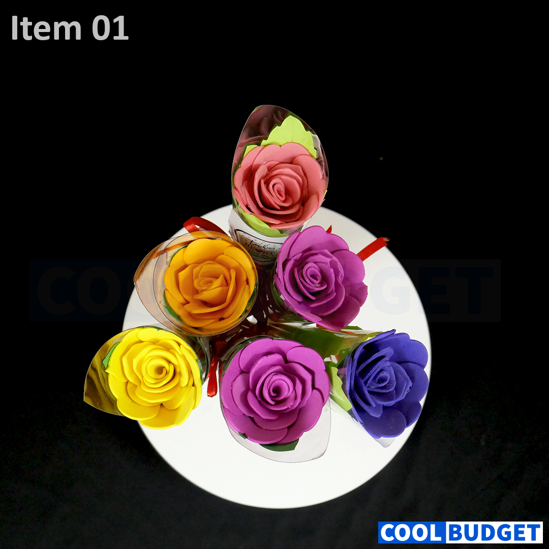 6Pcs Flowers Bouquet