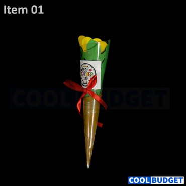 6Pcs Flowers Bouquet
