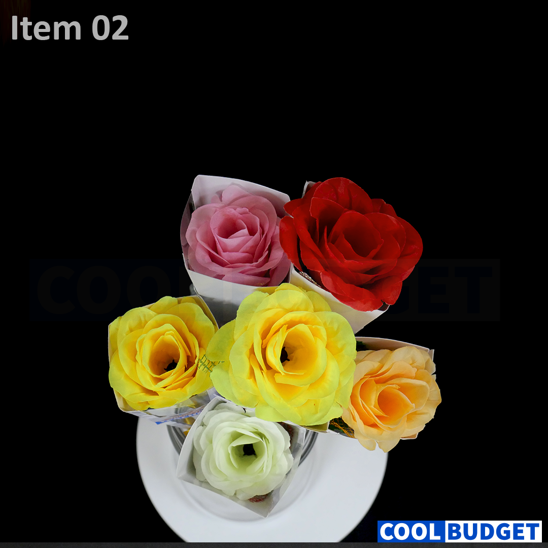 6Pcs Flowers Bouquet