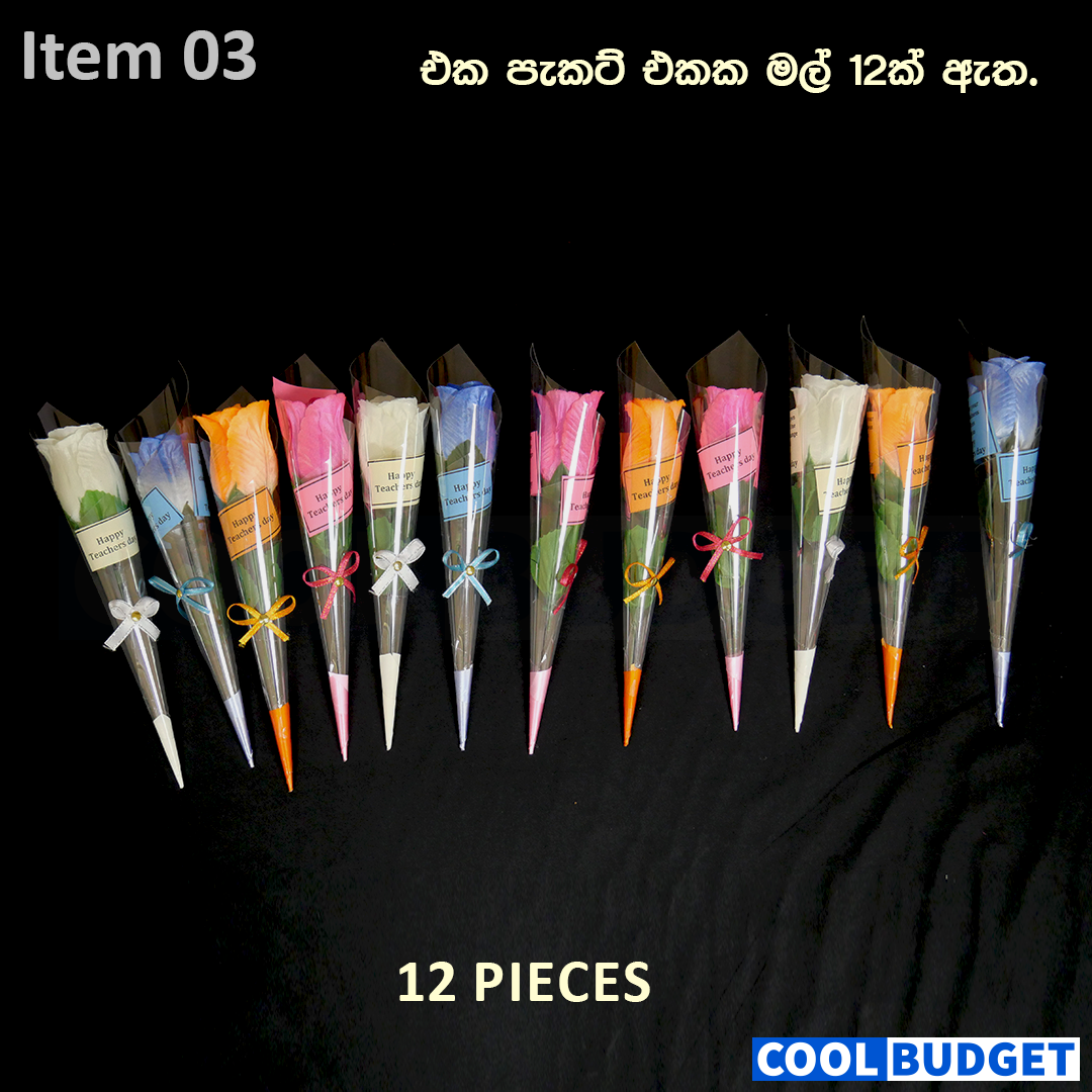 12Pcs Flowers Bouquet