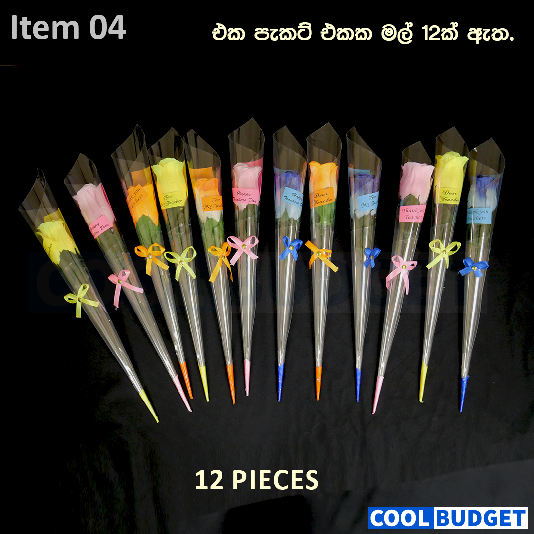 12Pcs Flowers Bouquet