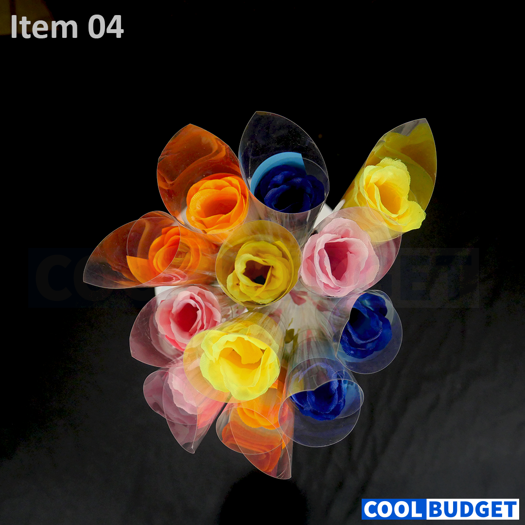 12Pcs Flowers Bouquet