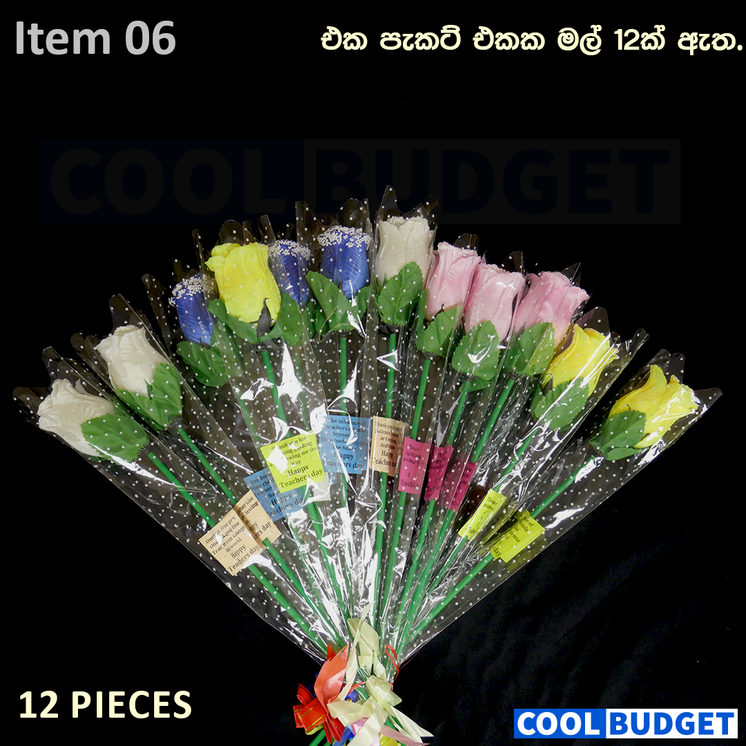 12Pcs Flowers Bouquet