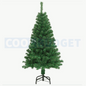 4ft Artificial Green Color Christmas Tree – Steel Stand – Christmas Decoration