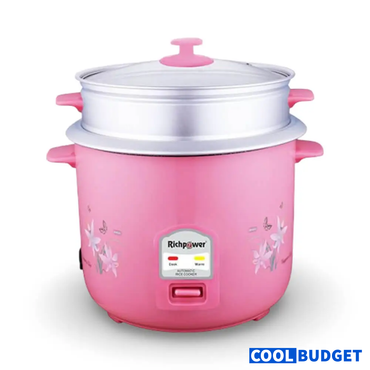 Richpower RPRC-6077 0.6L Rice Cooker with Steamer (12 Months Warranty)