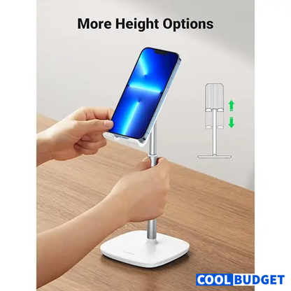 UGREEN Adjustable Desk Phone Holder – White