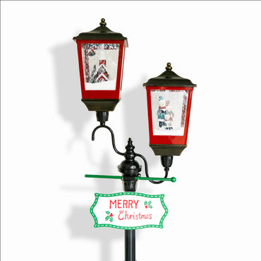 Double lamp post- 200cm LED015
