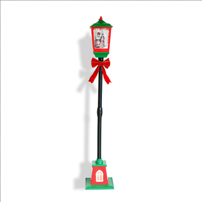 Red and green lamp post - 157cm LED017