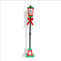Red and green lamp post - 157cm LED017