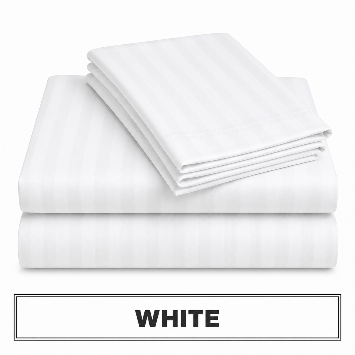 Egyptian Cotton Bedsheet 3-Piece Set - Soft, Stylish & Comfortable - Free Delivery
