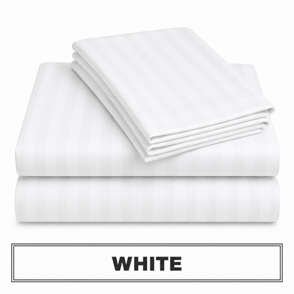 Egyptian Cotton Bedsheet 3-Piece Set - Soft, Stylish & Comfortable - Free Delivery