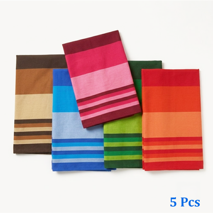 High Quality Handloom Cotton Bedsheet (Random Colors) Promotion Pack