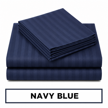 High Quality Egyptian Cotton Bedsheet 3-Piece Set (Random Colors)