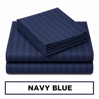 Egyptian Cotton Bedsheet 3-Piece Set - Soft, Stylish & Comfortable - Free Delivery