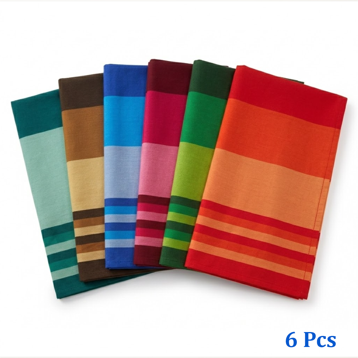 High Quality Handloom Cotton Bedsheet (Random Colors) Promotion Pack