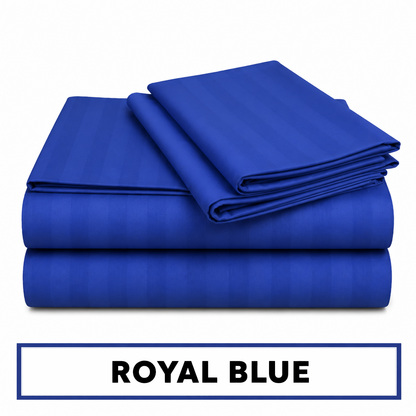Egyptian Cotton Bedsheet 3-Piece Set - Soft, Stylish & Comfortable - Free Delivery