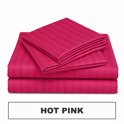 Egyptian Cotton Bedsheet 3-Piece Set - Soft, Stylish & Comfortable - Free Delivery