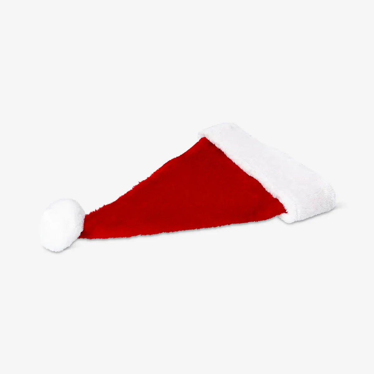 1pcs Red Velvet Santa Claus Christmas Hat – Festive Holiday Accessory - 2