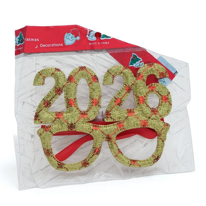 2026 Funny Glasses Frame for Christmas - 1