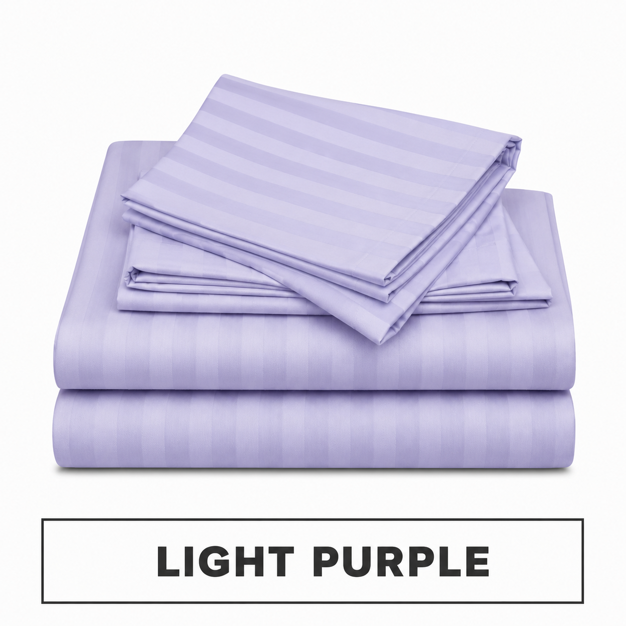 High Quality Egyptian Cotton Bedsheet 3-Piece Set (Random Colors)