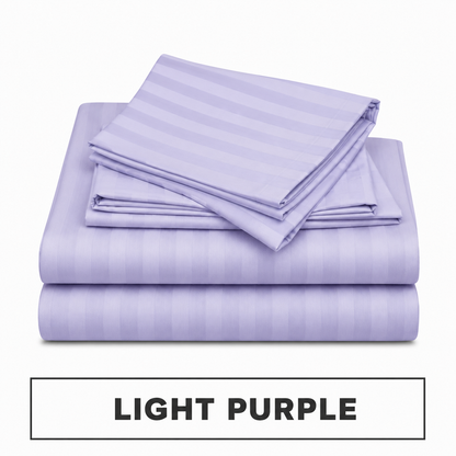 Egyptian Cotton Bedsheet 3-Piece Set - Soft, Stylish & Comfortable - Free Delivery