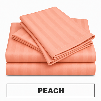 Egyptian Cotton Bedsheet 3-Piece Set - Soft, Stylish & Comfortable - Free Delivery