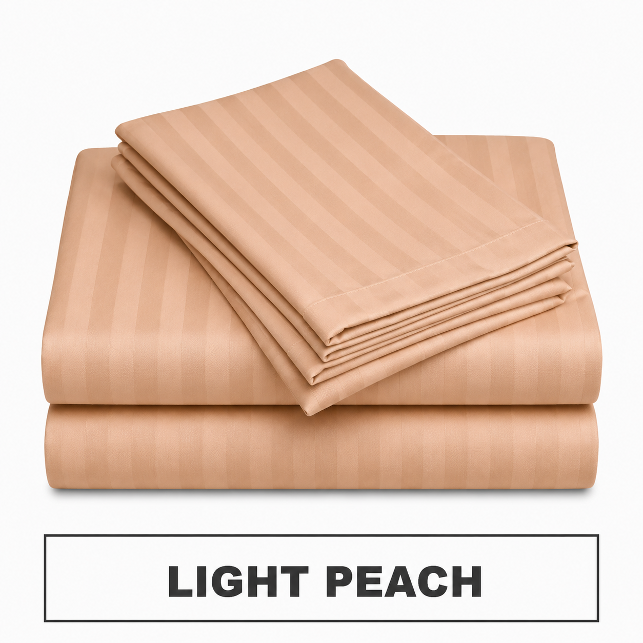High Quality Egyptian Cotton Bedsheet 3-Piece Set (Random Colors)