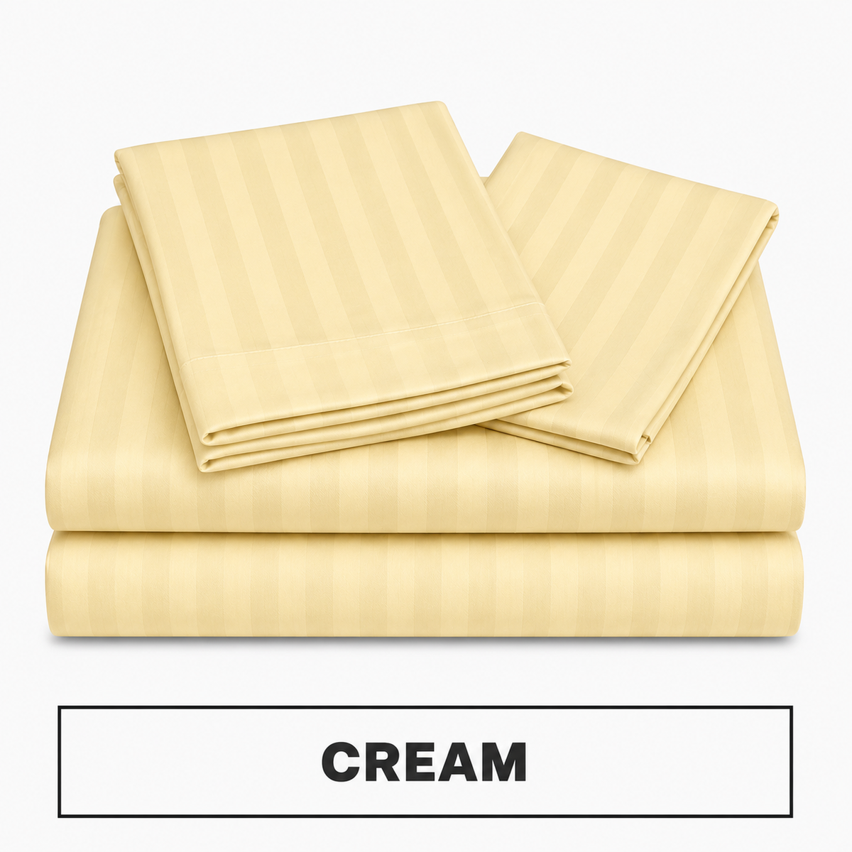 Egyptian Cotton Bedsheet 3-Piece Set - Soft, Stylish & Comfortable - Free Delivery