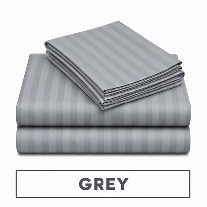 Egyptian Cotton Bedsheet 3-Piece Set - Soft, Stylish & Comfortable - Free Delivery