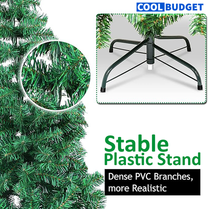 Christmas Tree (Green / White) | 3 - 8 Ft