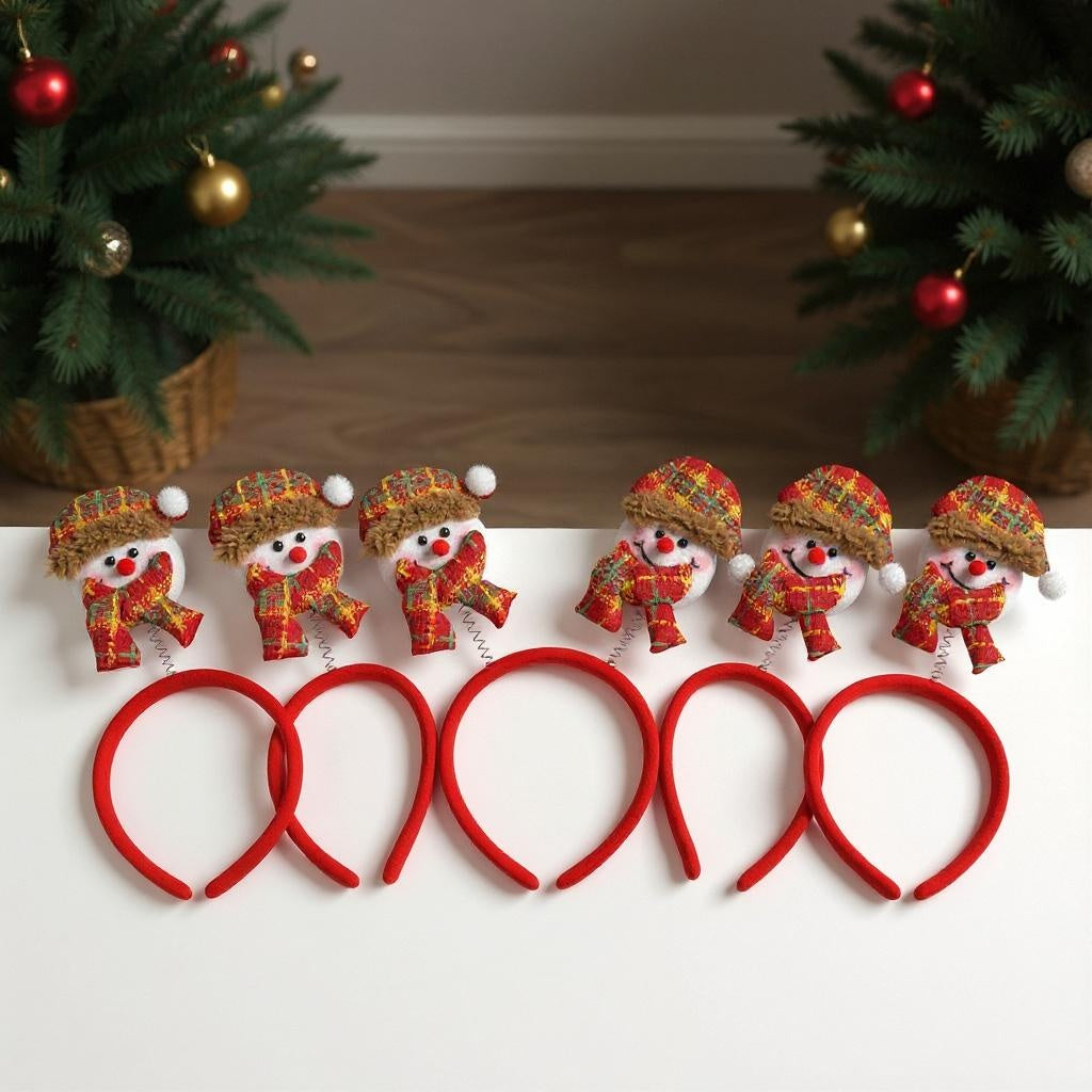 Festive Snowman Christmas Headband